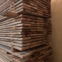 Gebruikt steigerhout extra dik! - 3,6 x 19,5 x 500 cm