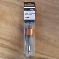 Verstelbare verzinkboor met diepteaanslag 4 mm.