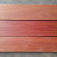 Massaranduba vlonderplank - 2,1 x 14,5 x 247 cm