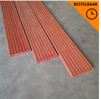 Massaranduba vlonderplank - 2,1 x 14,5 x 94 cm