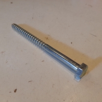 Houtdraadbout M8x120 - Per stuk