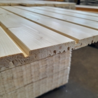 Vuren schrootjes - 1,6 x 9,5 x 420 cm