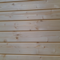 Vuren schrootjes - 1,6 x 9,5 x 420 cm