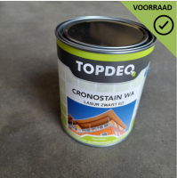Cronostain beits dekkend - Zwart (1L)