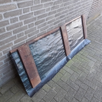 Beschoeiingsschot AV hardhout 200 cm -  Diverse hoogtes