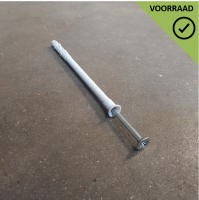 Slagplug nylon 8 x 140 mm - Per stuk