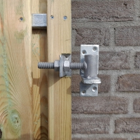 Grenen tuindeur - 195 cm hoog - Diverse breedtes