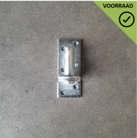 Plaatduim verzinkt - 16 mm