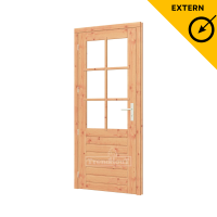 Douglas stapeldorpeldeur enkel 964x2136mm linksdraaiend